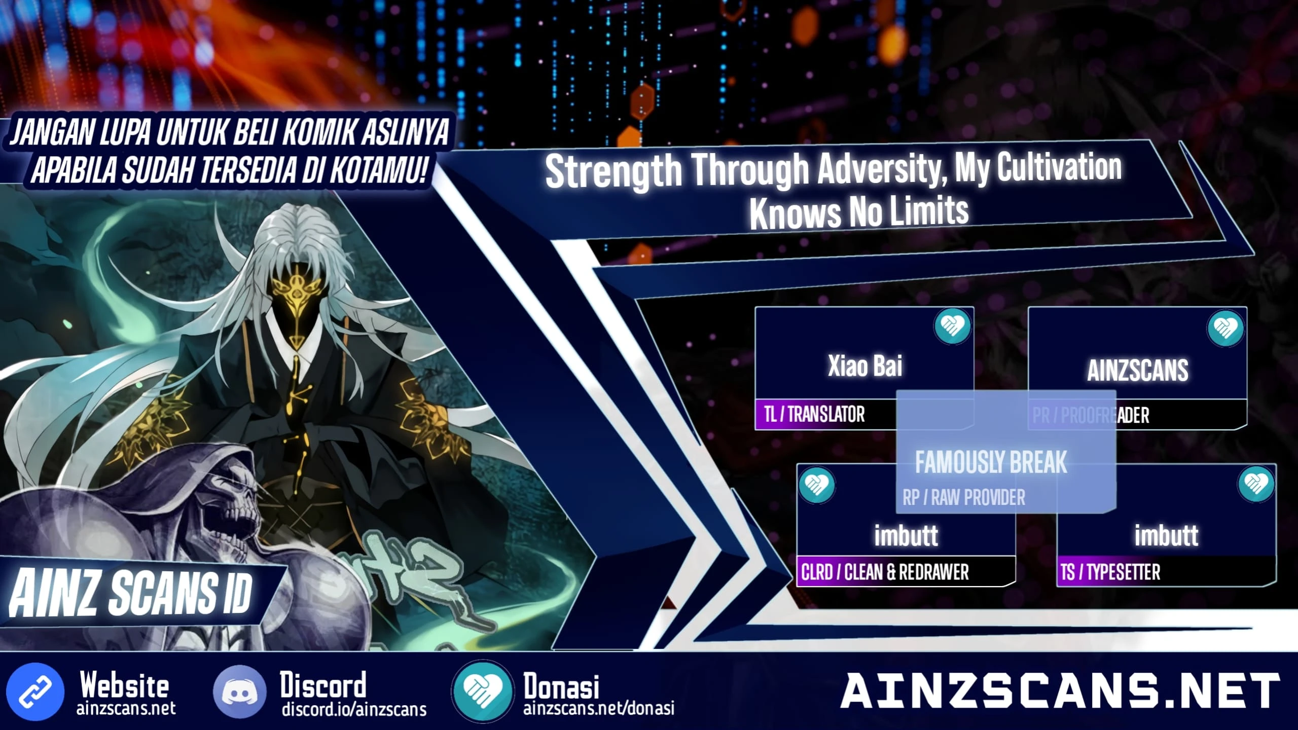 Read Strength Through Adversity, My Cultivation Knows No Limits ID Manga Online