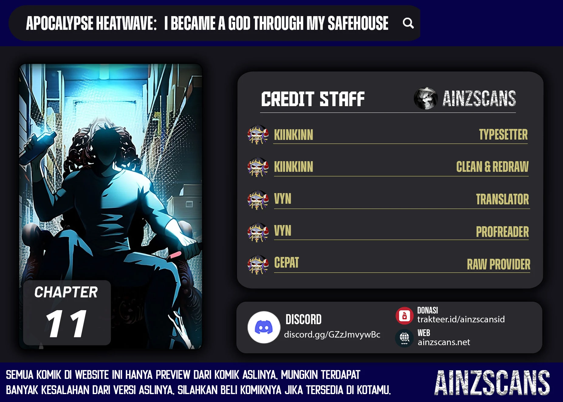 Read Surviving the Heat Apocalypse with My God-Tier Safehouse ID Manga Online