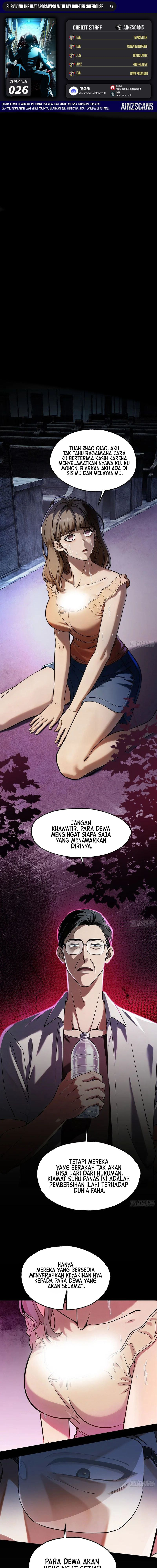 Read Surviving the Heat Apocalypse with My God-Tier Safehouse ID Manga Online