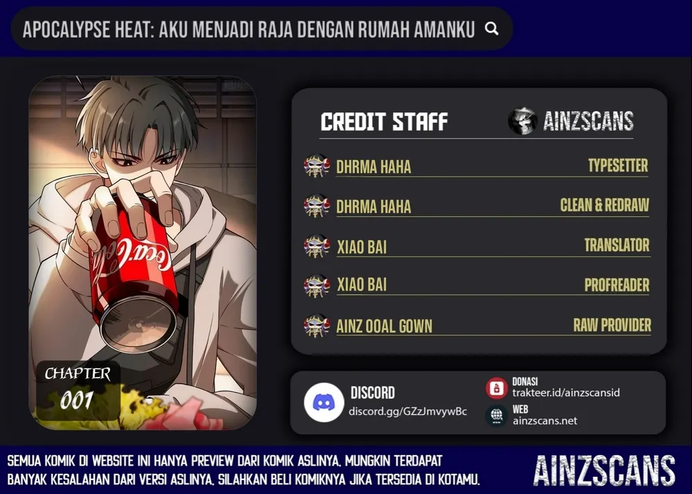 Read Surviving the Heat Apocalypse with My God-Tier Safehouse ID Manga Online
