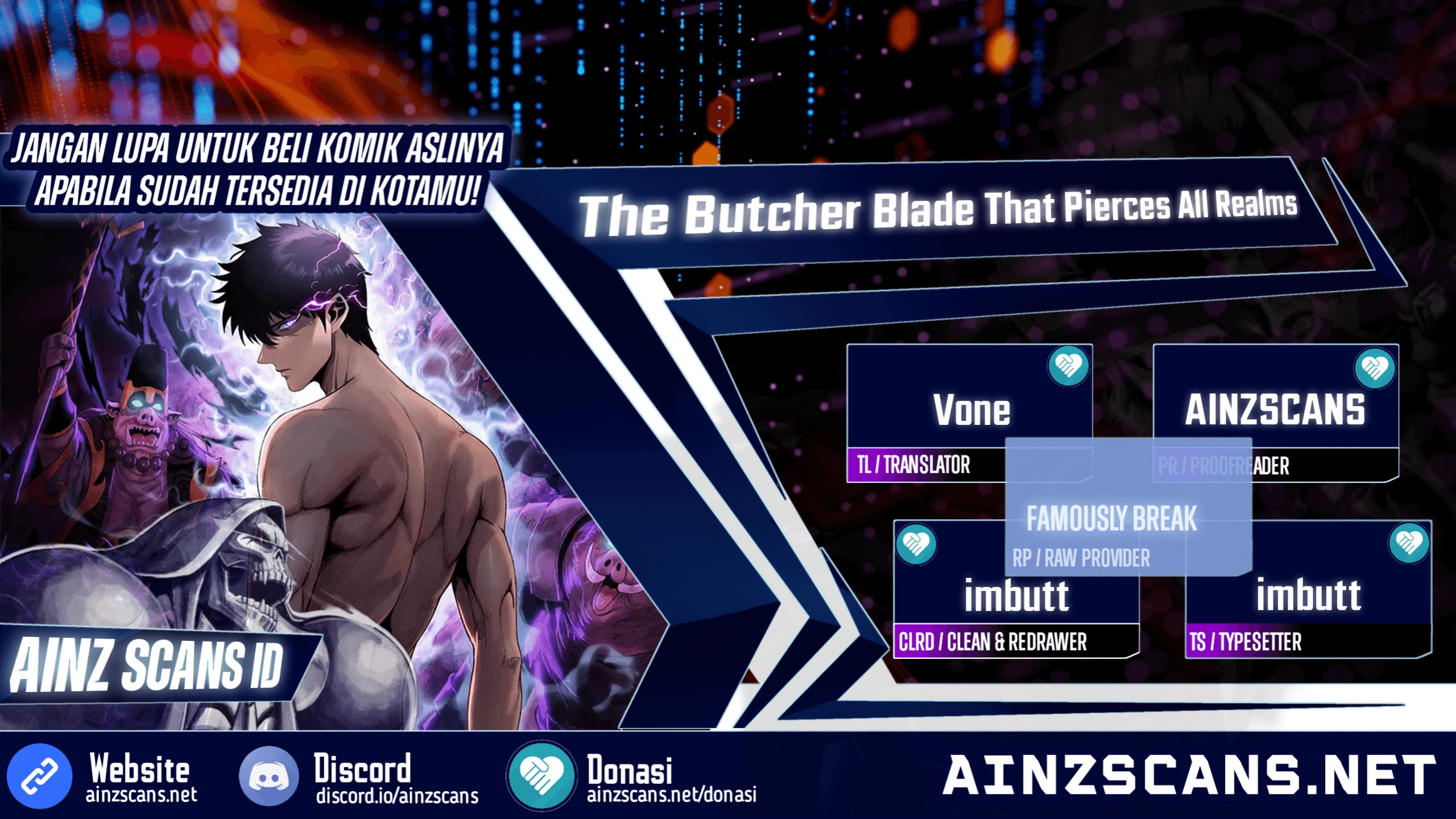 Read The Butcher Blade That Pierces All Realms ID Manga Online