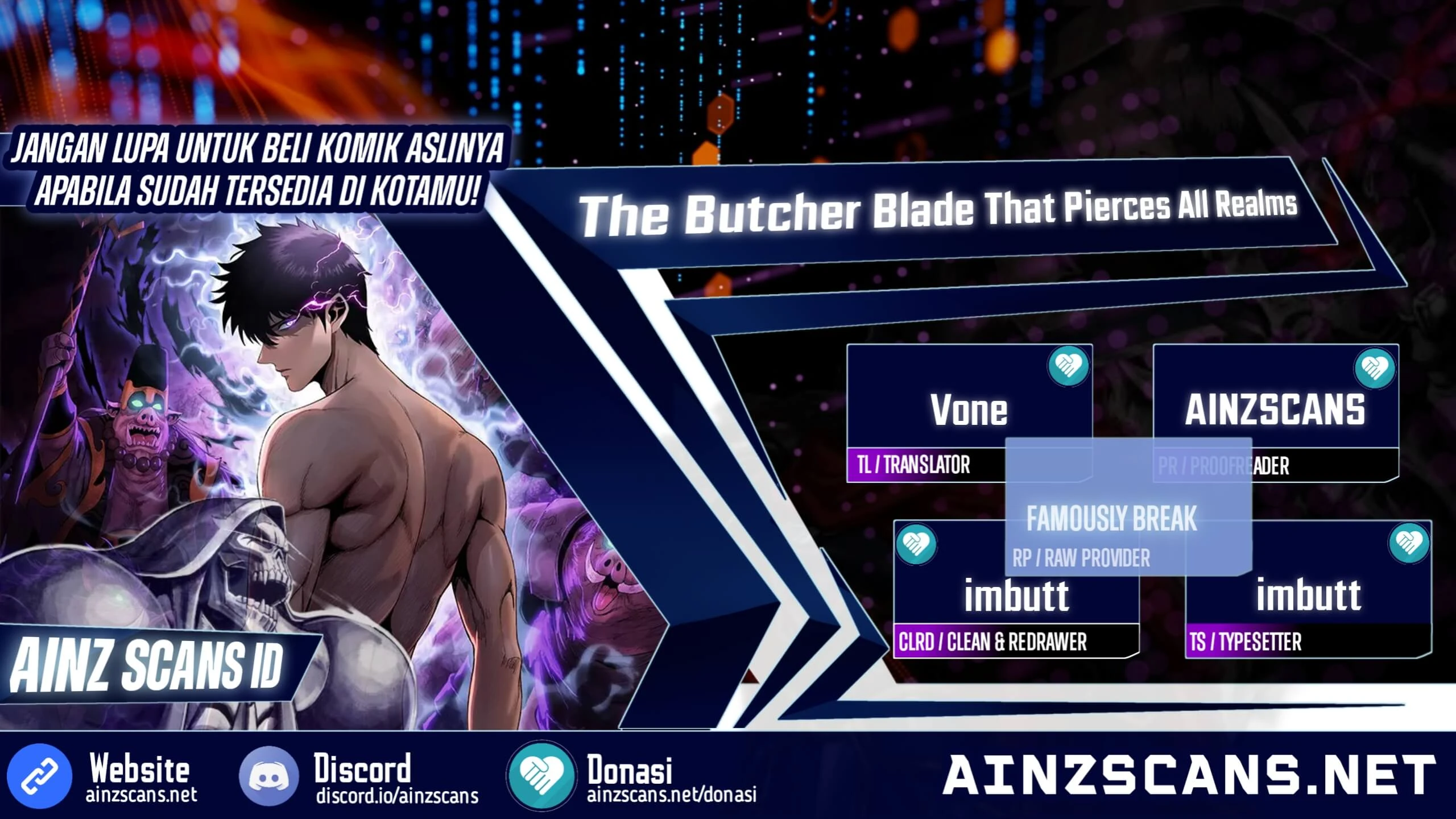 Read The Butcher Blade That Pierces All Realms ID Manga Online