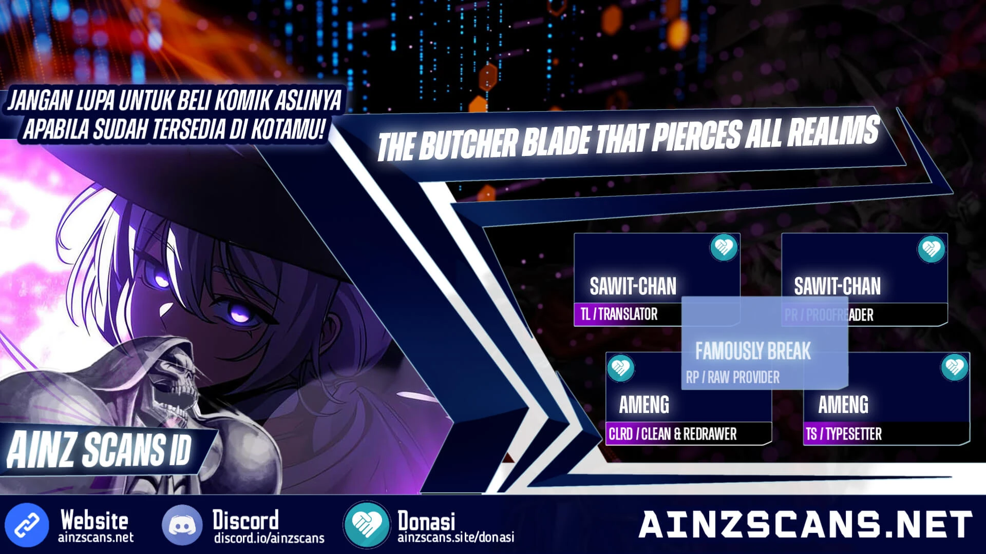 Read The Butcher Blade That Pierces All Realms ID Manga Online