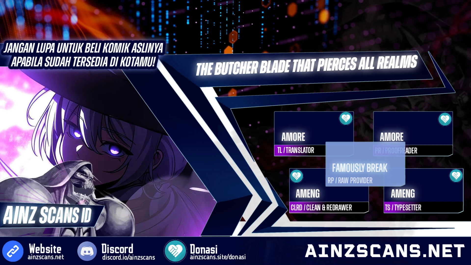 Read The Butcher Blade That Pierces All Realms ID Manga Online