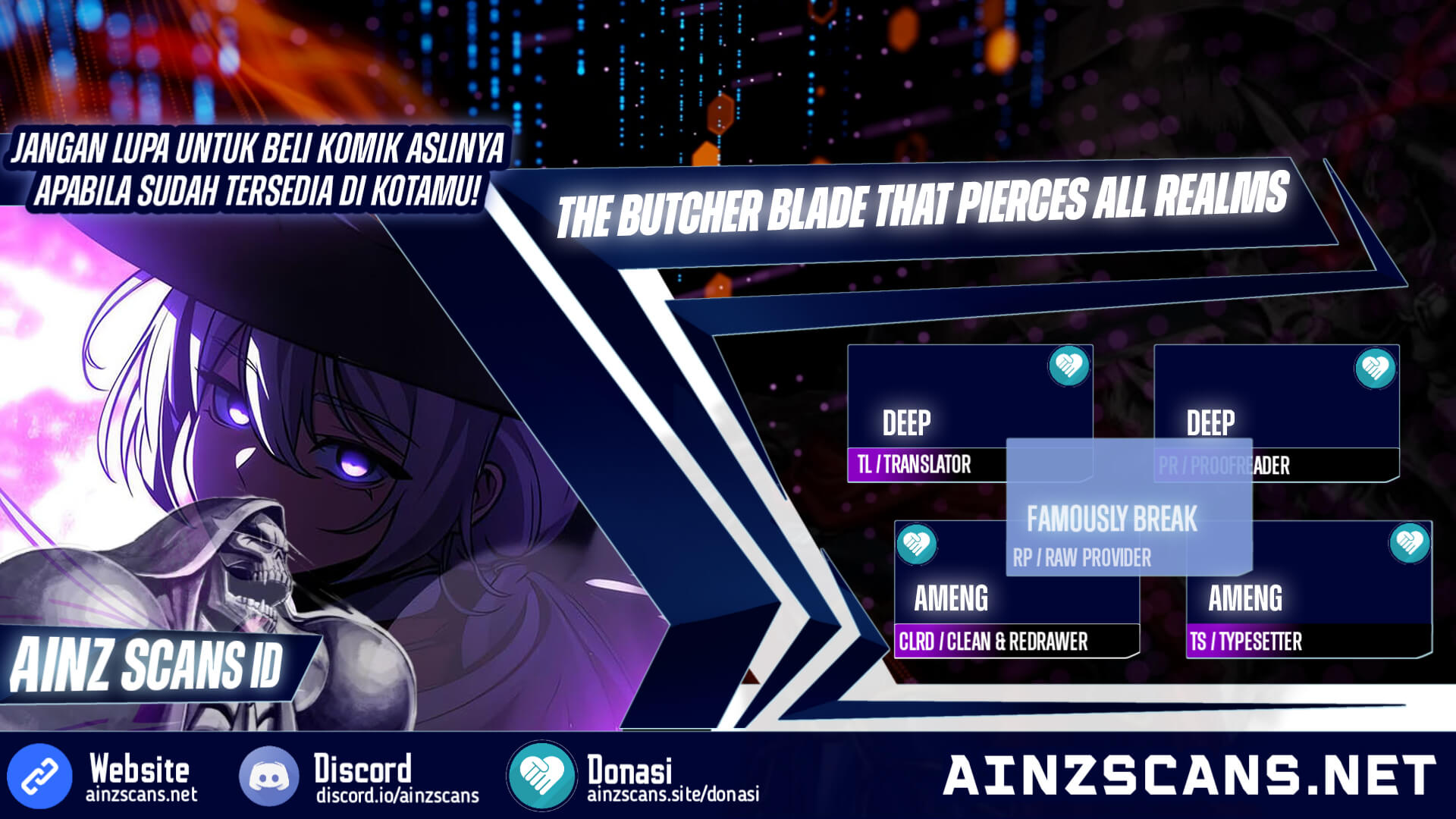 Read The Butcher Blade That Pierces All Realms ID Manga Online