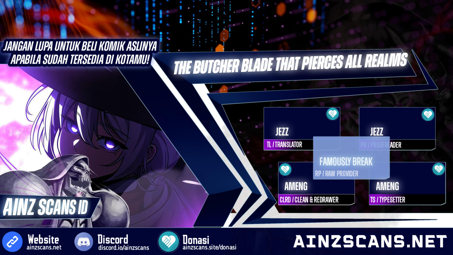 Read The Butcher Blade That Pierces All Realms ID Manga Online