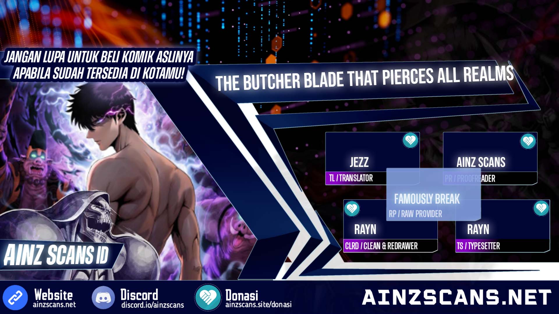 Read The Butcher Blade That Pierces All Realms ID Manga Online