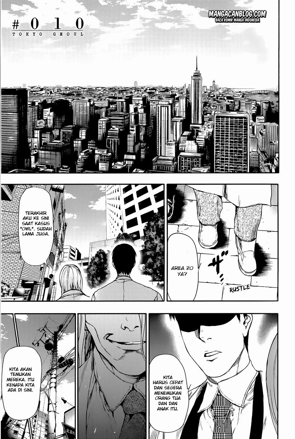 Read Tokyo Ghoul Bahasa Indonesia ID Manga Online