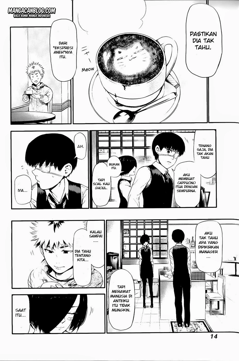 Read Tokyo Ghoul Bahasa Indonesia ID Manga Online