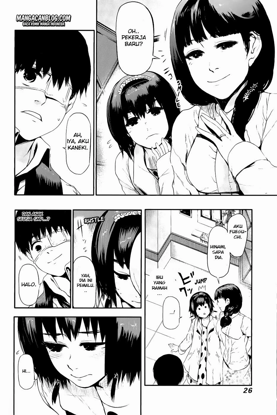 Read Tokyo Ghoul Bahasa Indonesia ID Manga Online