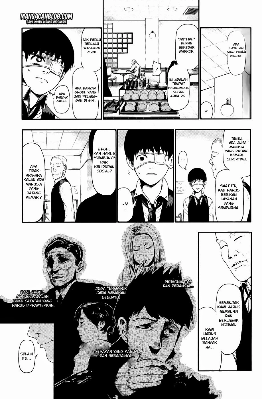 Read Tokyo Ghoul Bahasa Indonesia ID Manga Online