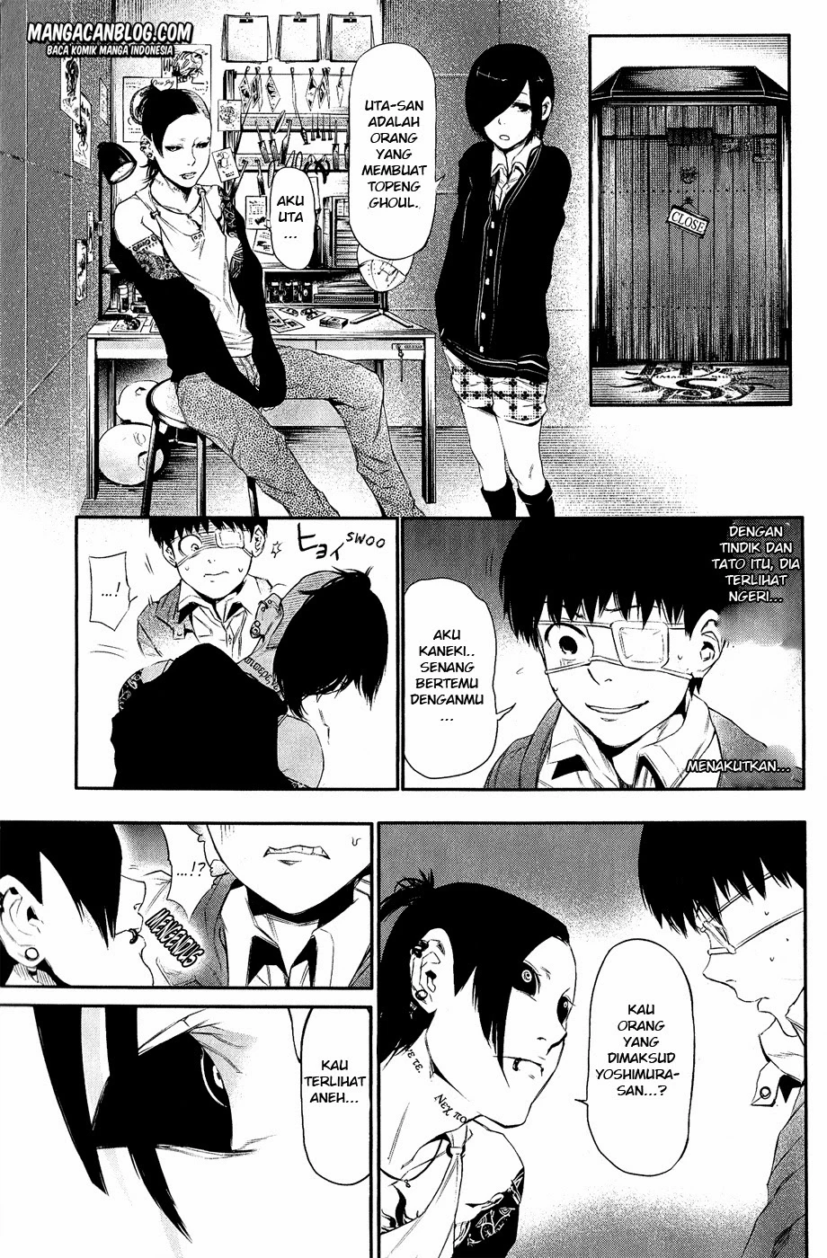 Read Tokyo Ghoul Bahasa Indonesia ID Manga Online