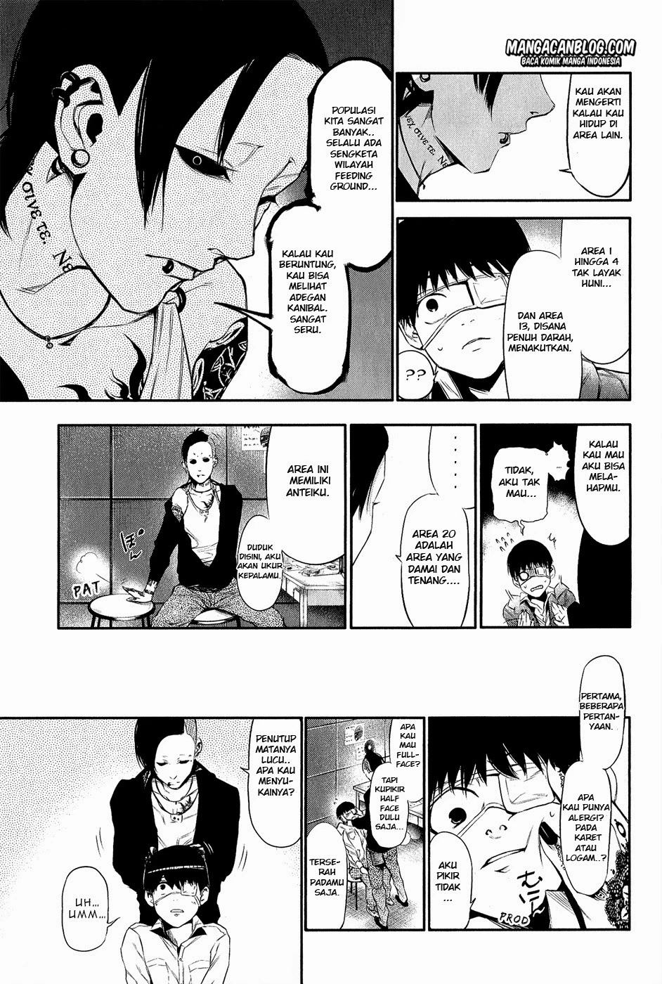 Read Tokyo Ghoul Bahasa Indonesia ID Manga Online