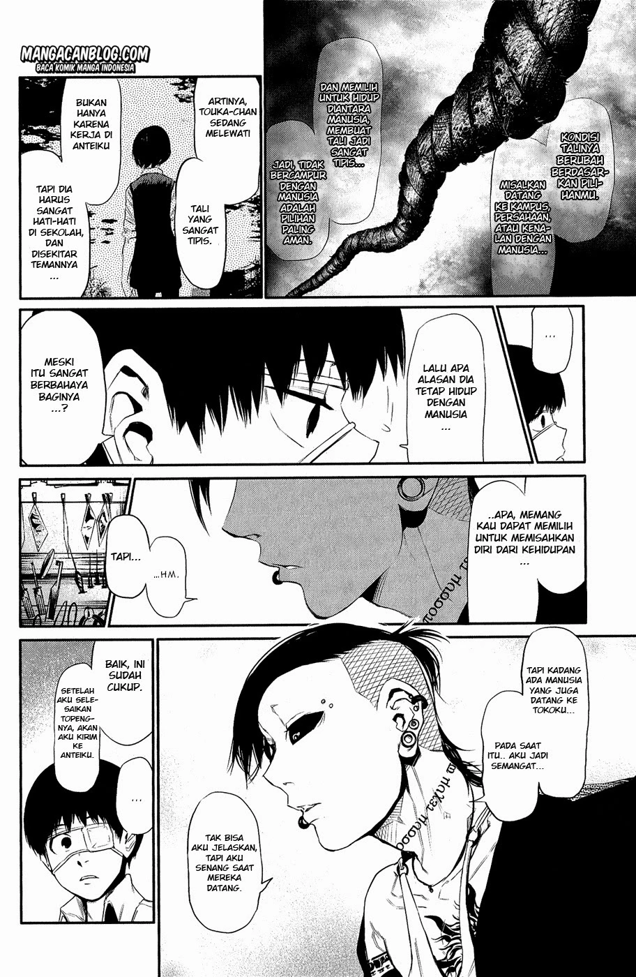 Read Tokyo Ghoul Bahasa Indonesia ID Manga Online