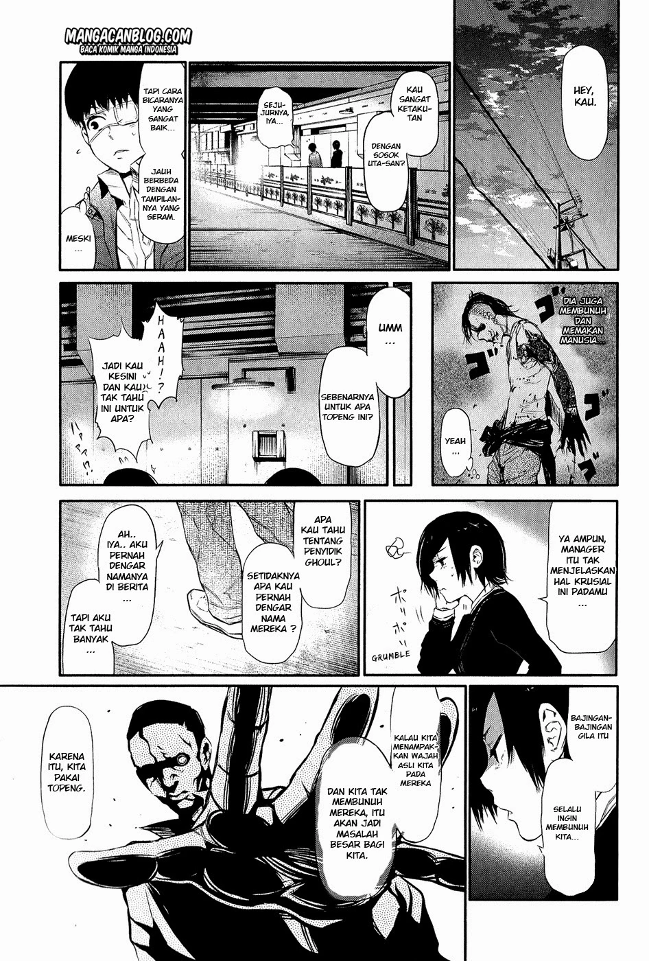Read Tokyo Ghoul Bahasa Indonesia ID Manga Online