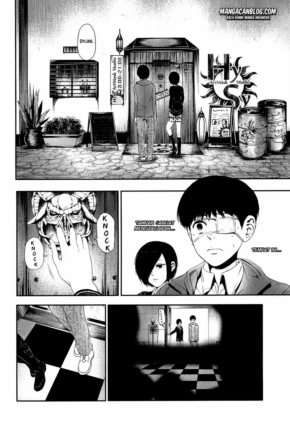 Read Tokyo Ghoul Bahasa Indonesia ID Manga Online