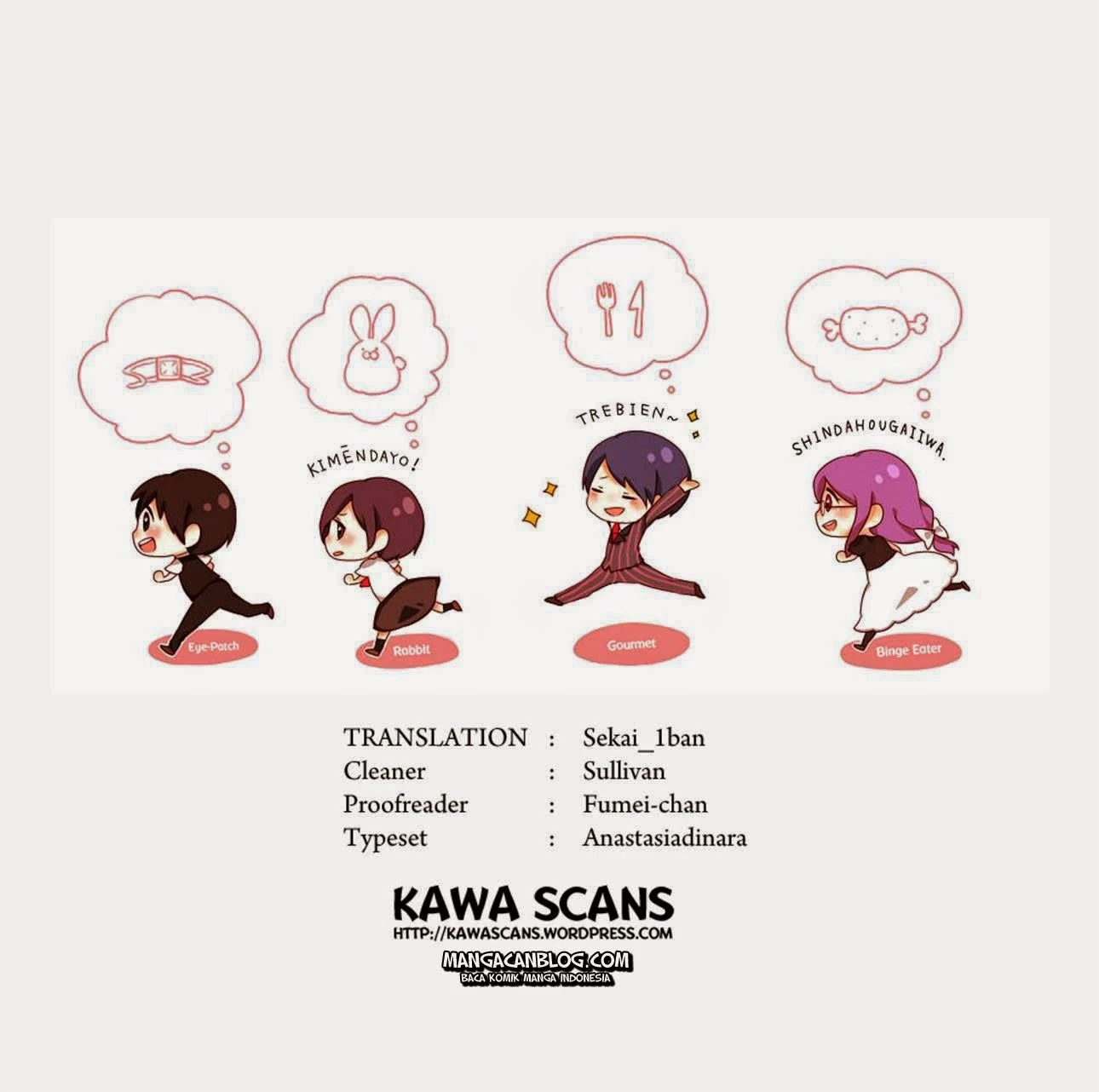 Read Tokyo Ghoul Bahasa Indonesia ID Manga Online