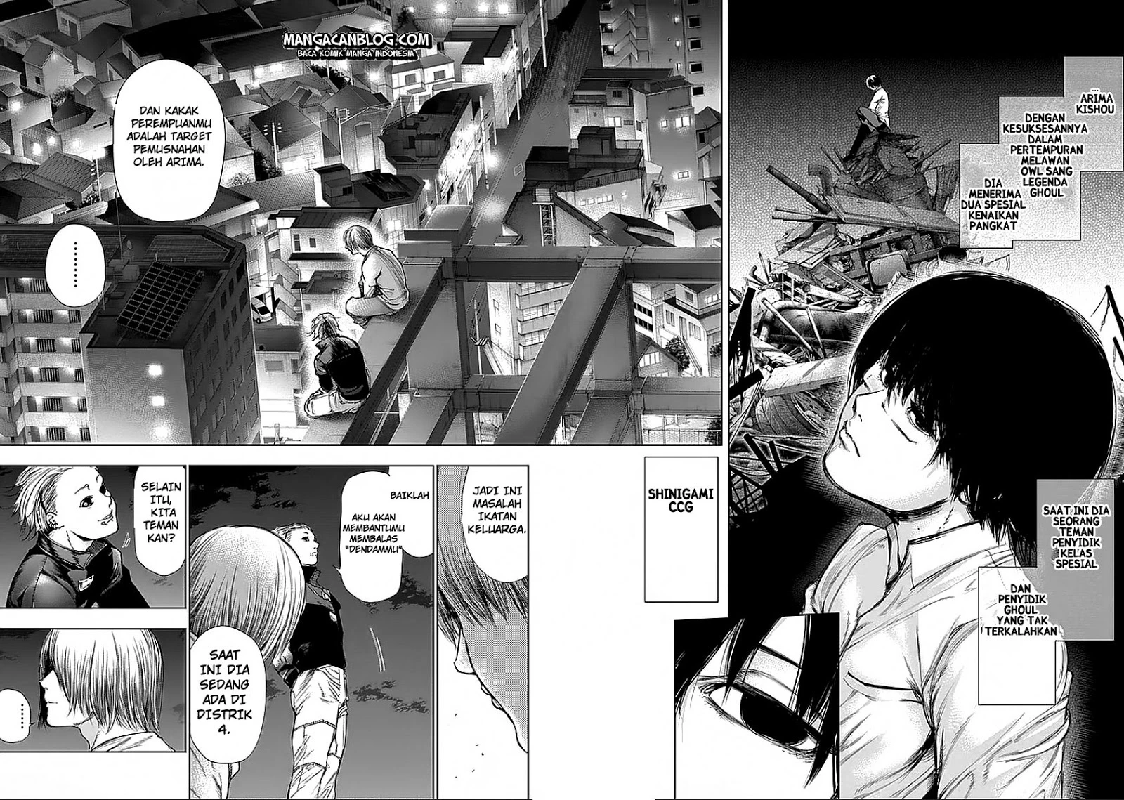 Read Tokyo Ghoul Bahasa Indonesia ID Manga Online