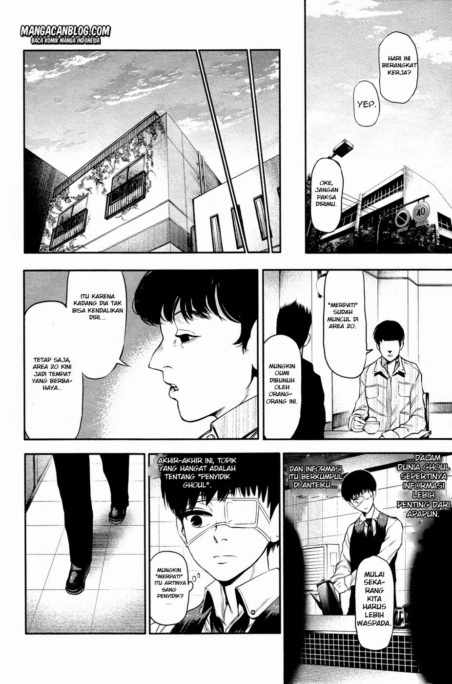 Read Tokyo Ghoul Bahasa Indonesia ID Manga Online