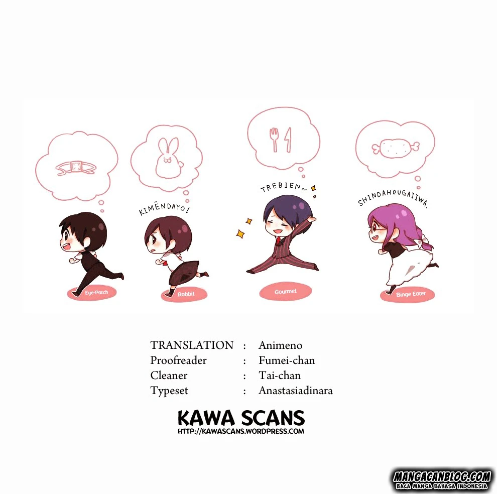 Read Tokyo Ghoul Bahasa Indonesia ID Manga Online