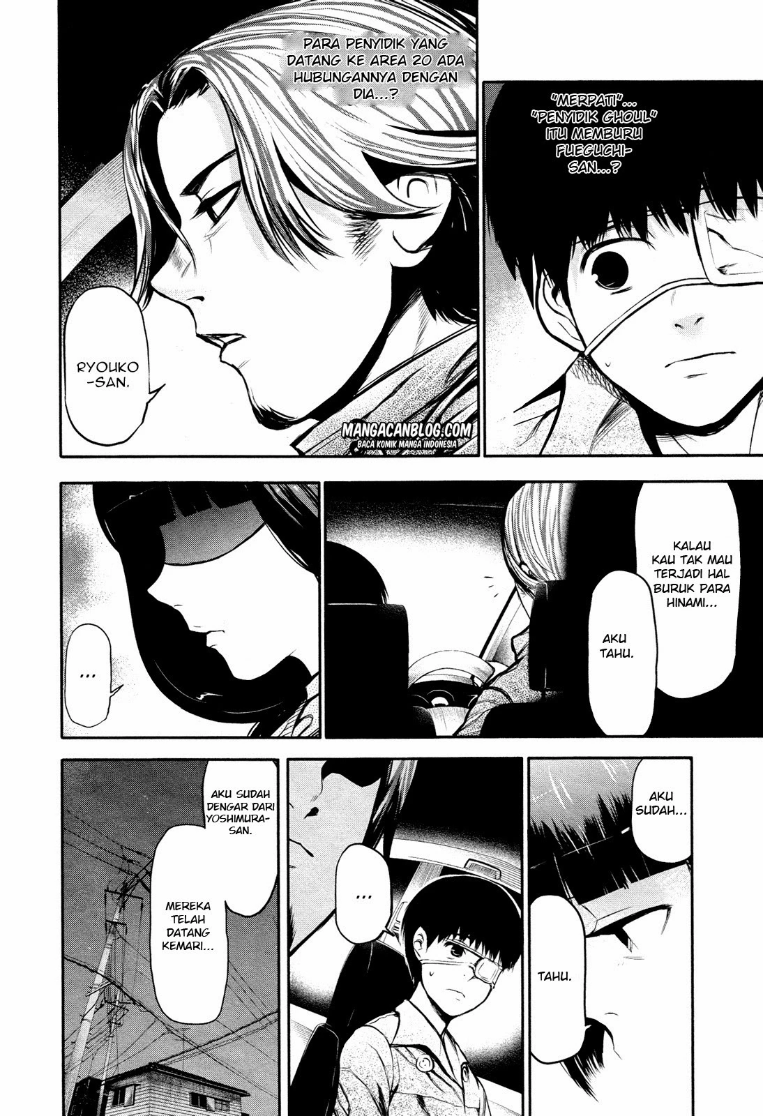 Read Tokyo Ghoul Bahasa Indonesia ID Manga Online