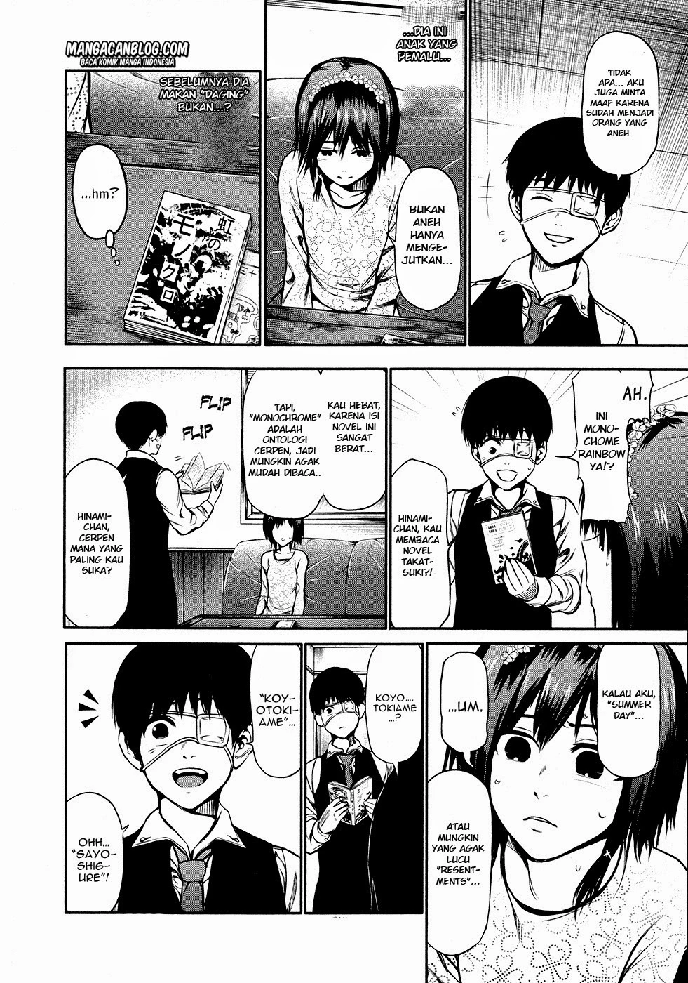 Read Tokyo Ghoul Bahasa Indonesia ID Manga Online