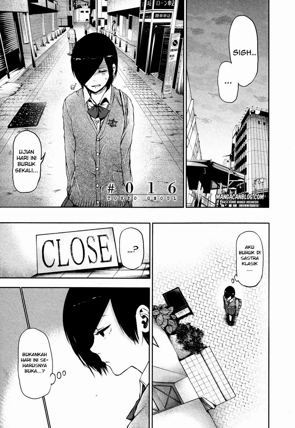 Read Tokyo Ghoul Bahasa Indonesia ID Manga Online