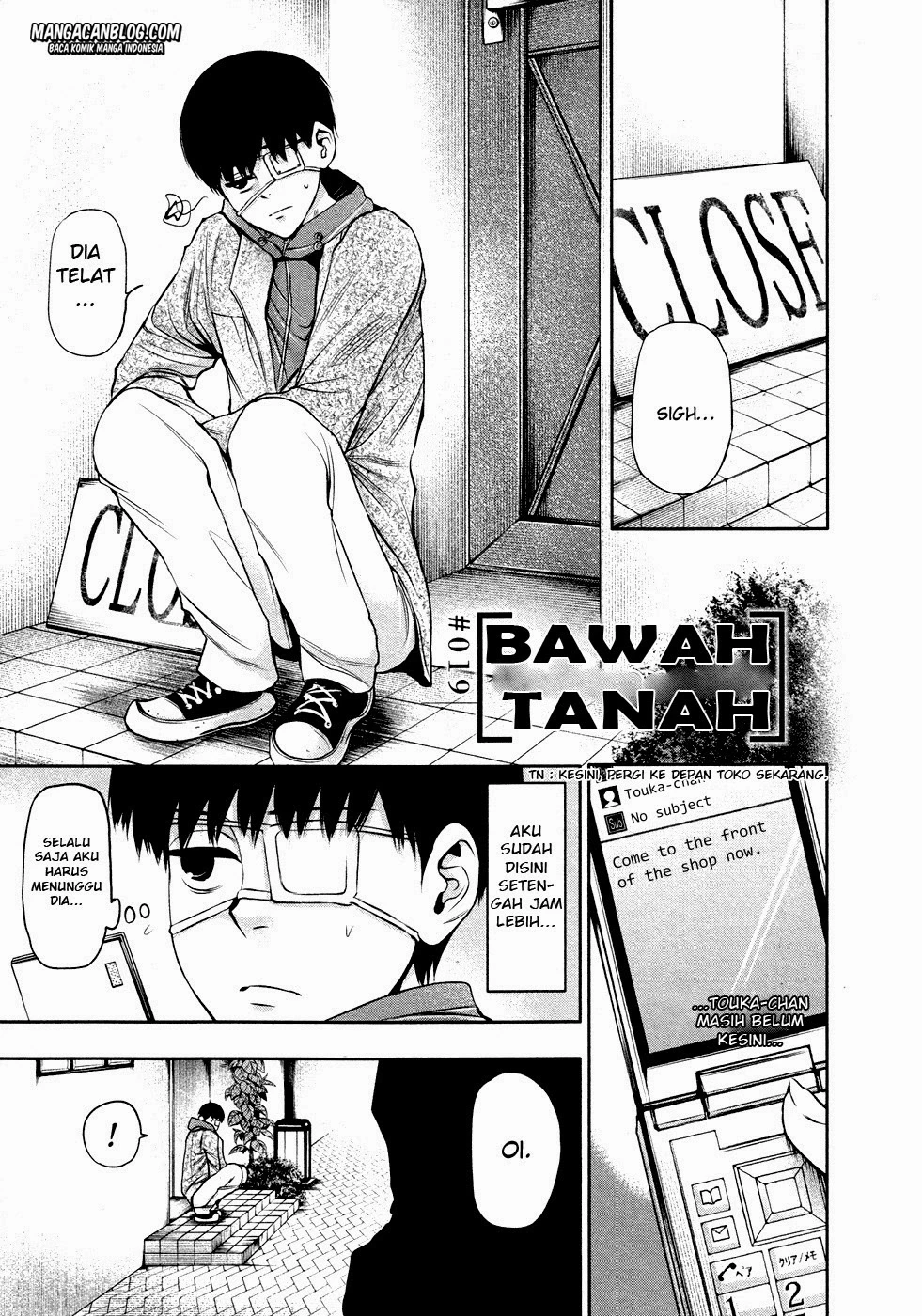 Read Tokyo Ghoul Bahasa Indonesia ID Manga Online