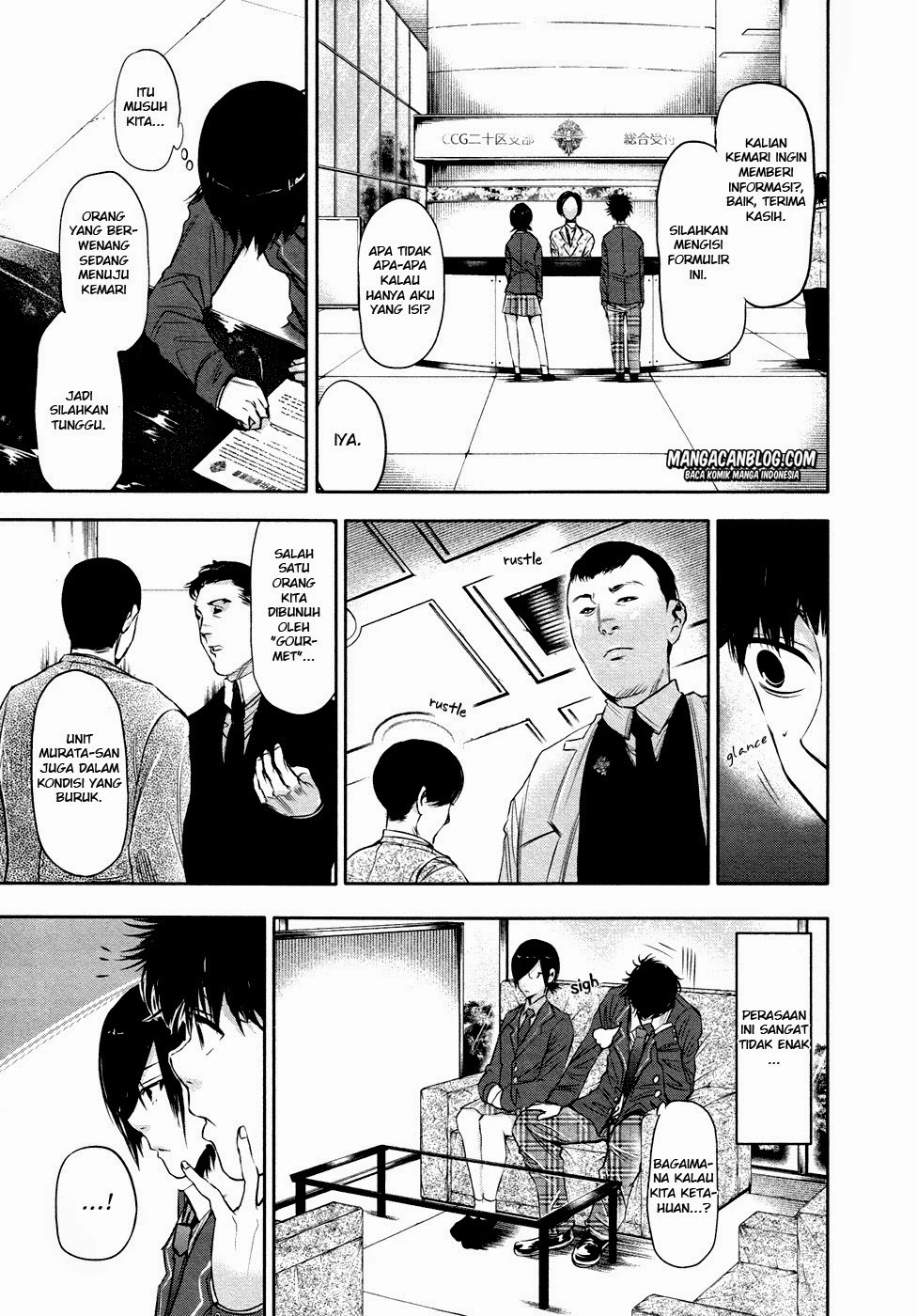Read Tokyo Ghoul Bahasa Indonesia ID Manga Online
