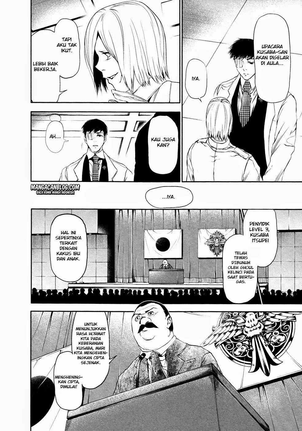 Read Tokyo Ghoul Bahasa Indonesia ID Manga Online