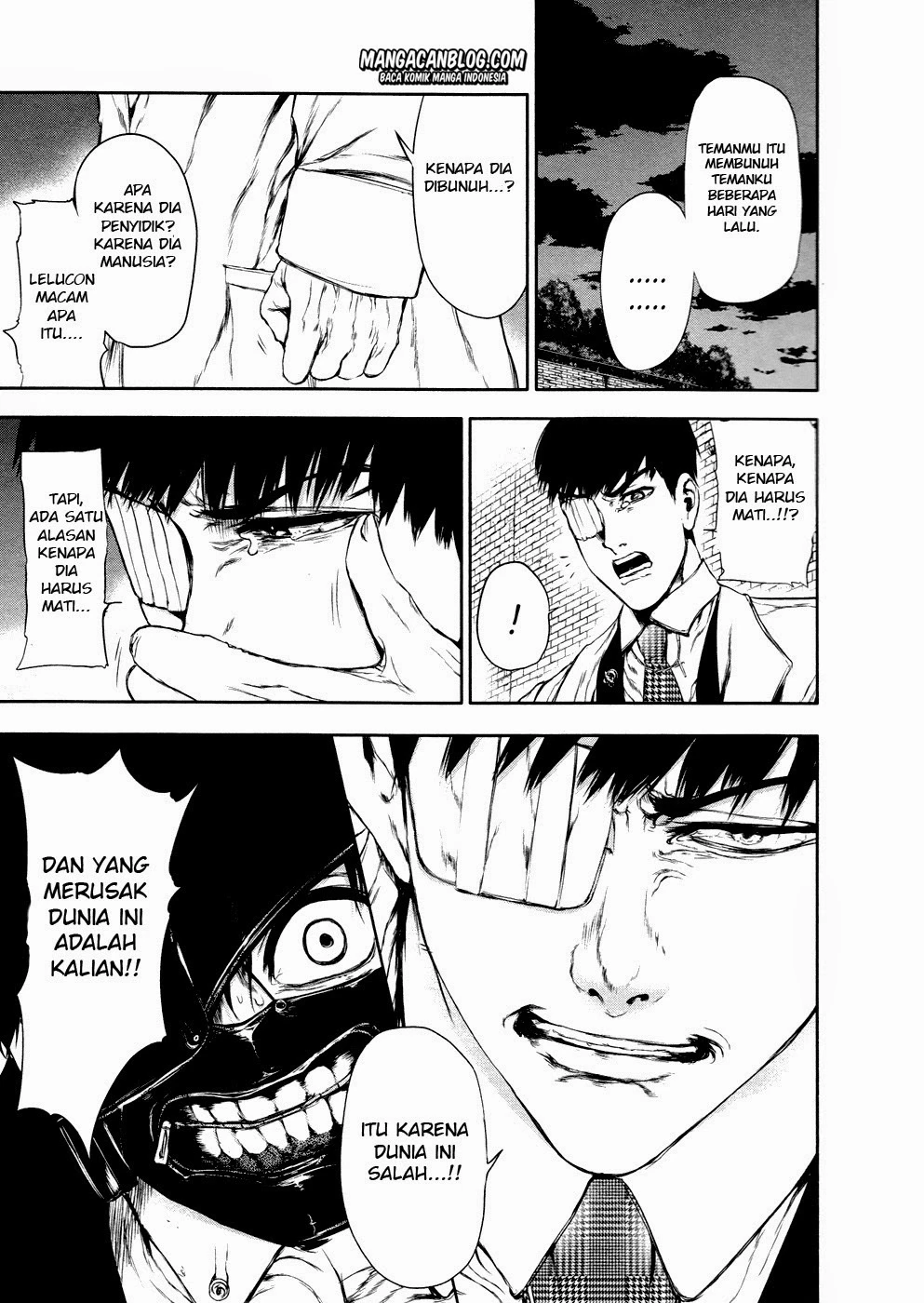 Read Tokyo Ghoul Bahasa Indonesia ID Manga Online