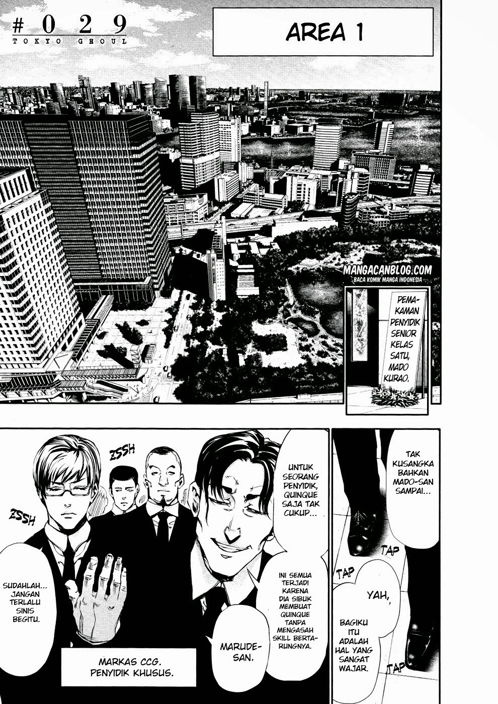 Read Tokyo Ghoul Bahasa Indonesia ID Manga Online