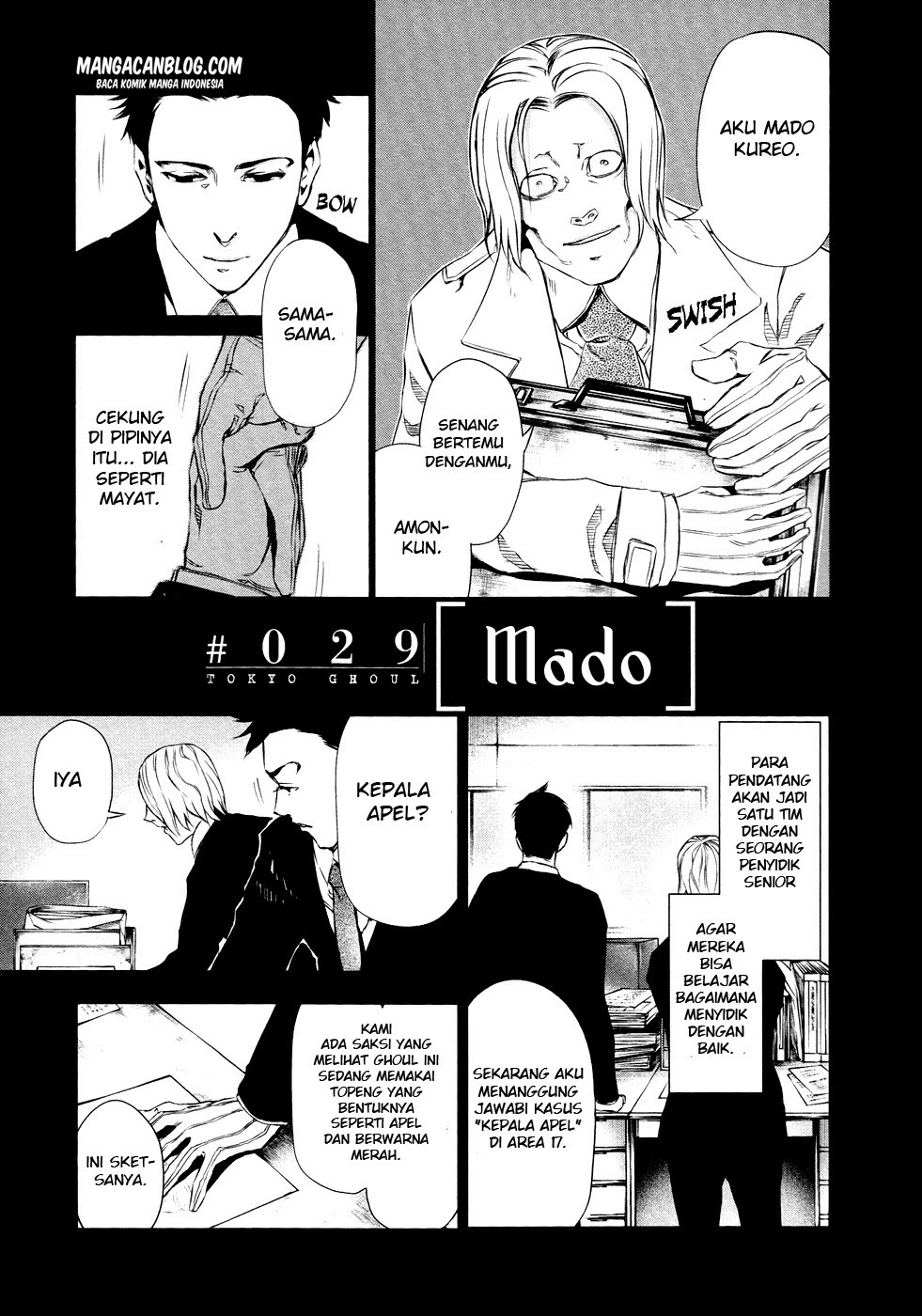 Read Tokyo Ghoul Bahasa Indonesia ID Manga Online