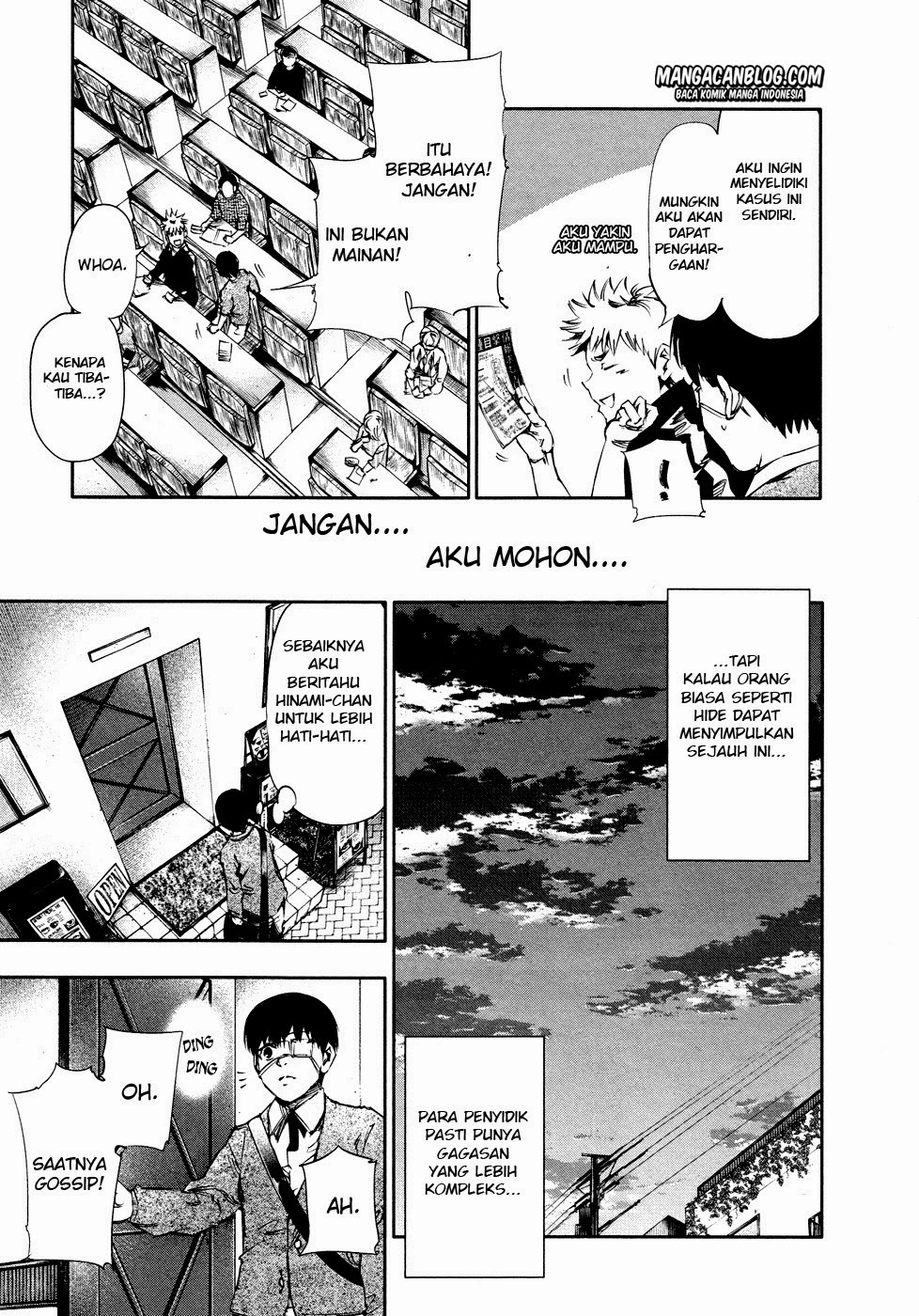 Read Tokyo Ghoul Bahasa Indonesia ID Manga Online