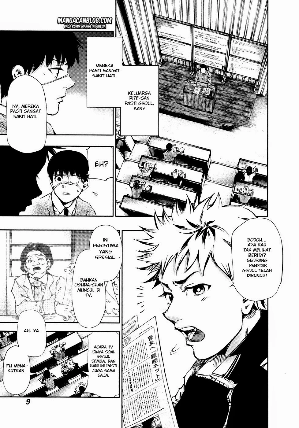 Read Tokyo Ghoul Bahasa Indonesia ID Manga Online