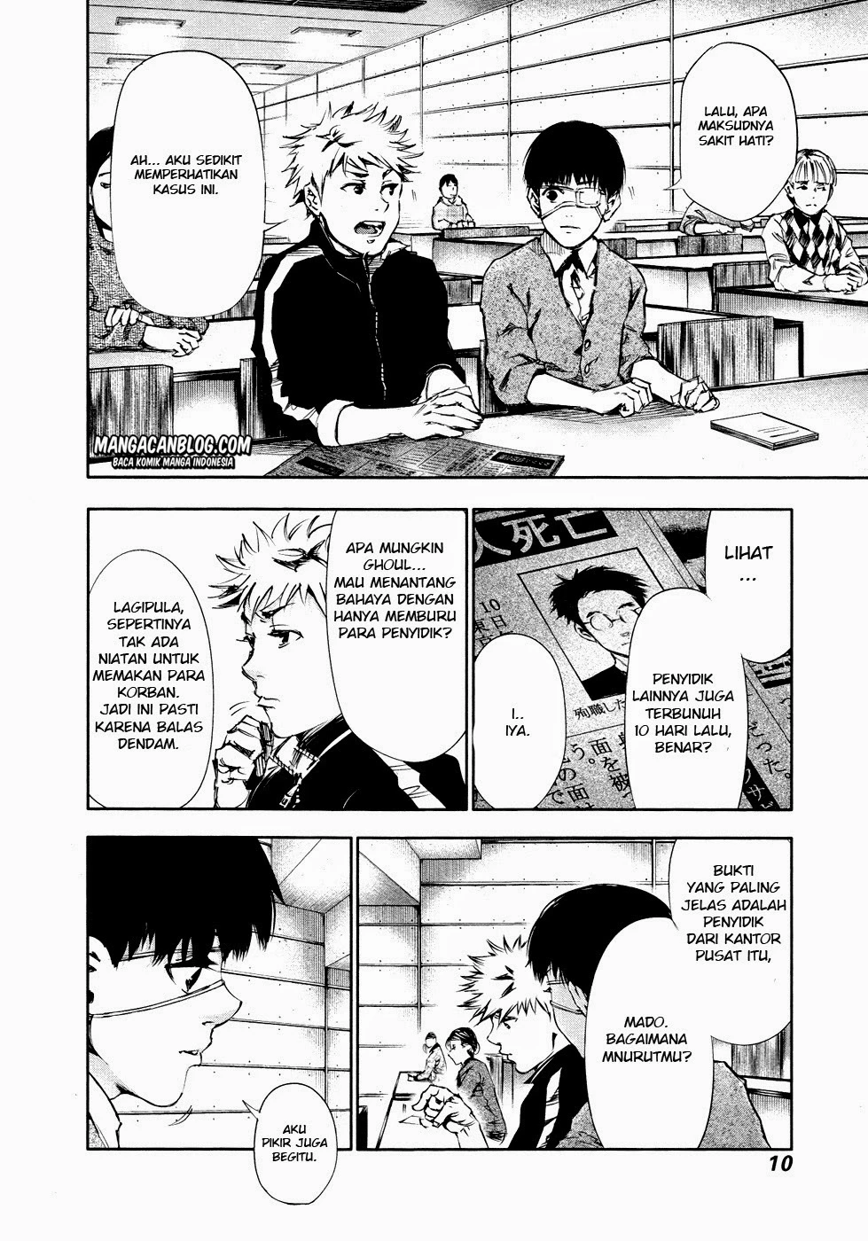 Read Tokyo Ghoul Bahasa Indonesia ID Manga Online