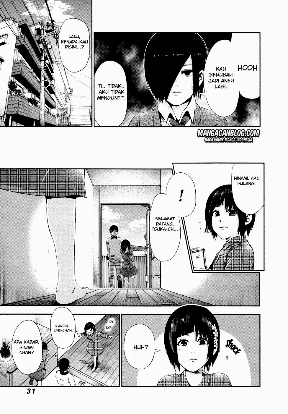 Read Tokyo Ghoul Bahasa Indonesia ID Manga Online