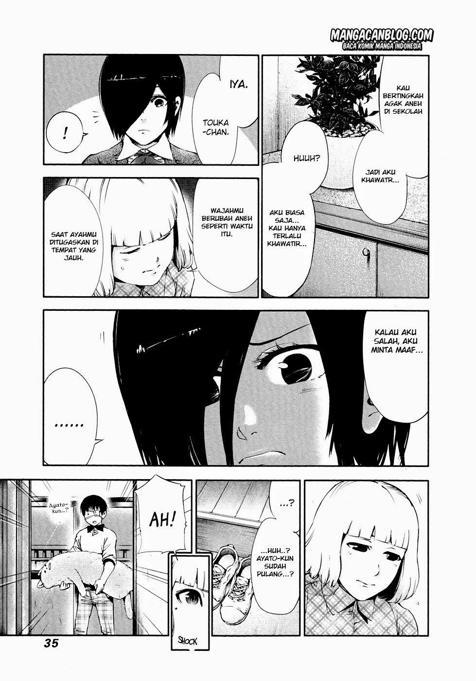Read Tokyo Ghoul Bahasa Indonesia ID Manga Online