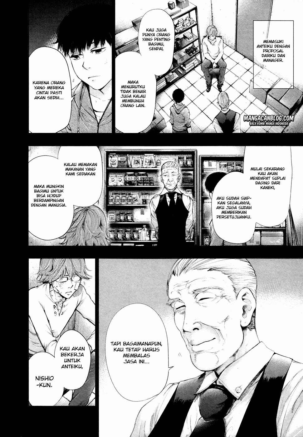 Read Tokyo Ghoul Bahasa Indonesia ID Manga Online