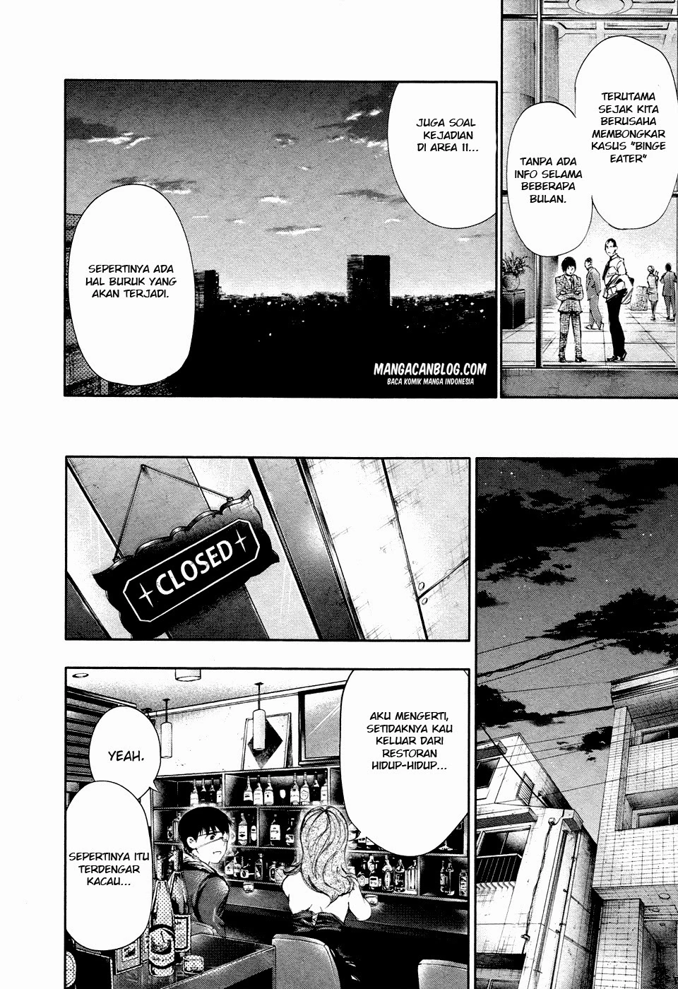 Read Tokyo Ghoul Bahasa Indonesia ID Manga Online