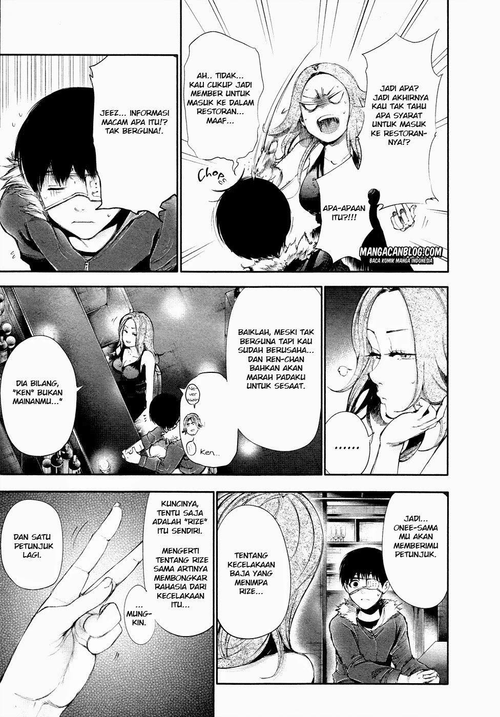 Read Tokyo Ghoul Bahasa Indonesia ID Manga Online