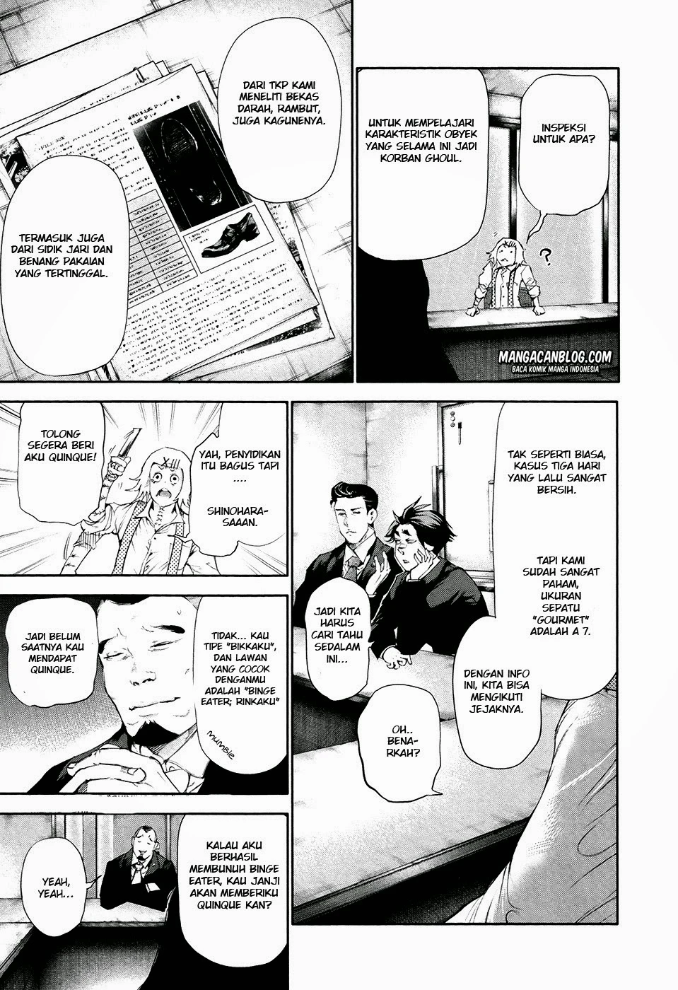 Read Tokyo Ghoul Bahasa Indonesia ID Manga Online