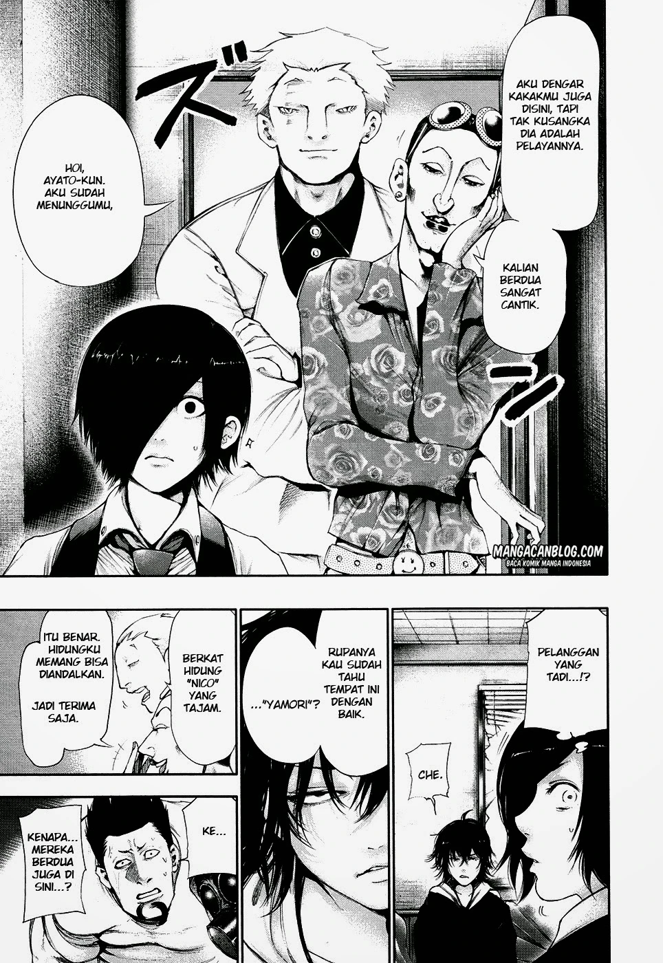 Read Tokyo Ghoul Bahasa Indonesia ID Manga Online