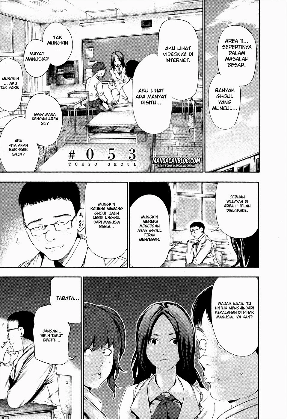 Read Tokyo Ghoul Bahasa Indonesia ID Manga Online