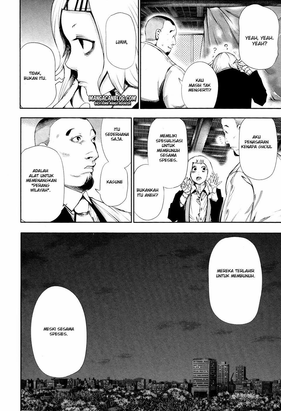 Read Tokyo Ghoul Bahasa Indonesia ID Manga Online