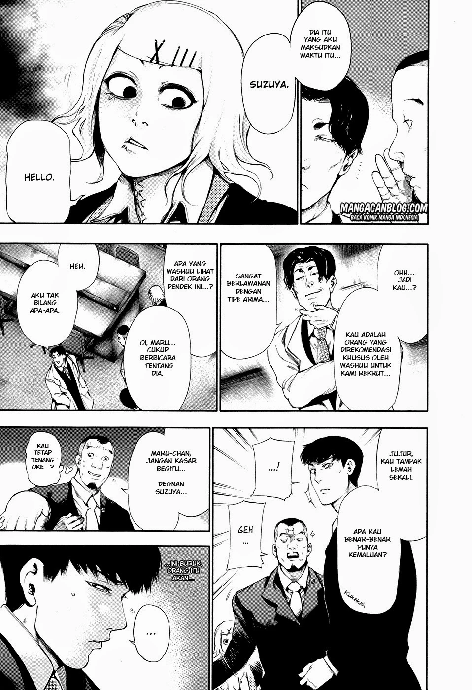 Read Tokyo Ghoul Bahasa Indonesia ID Manga Online
