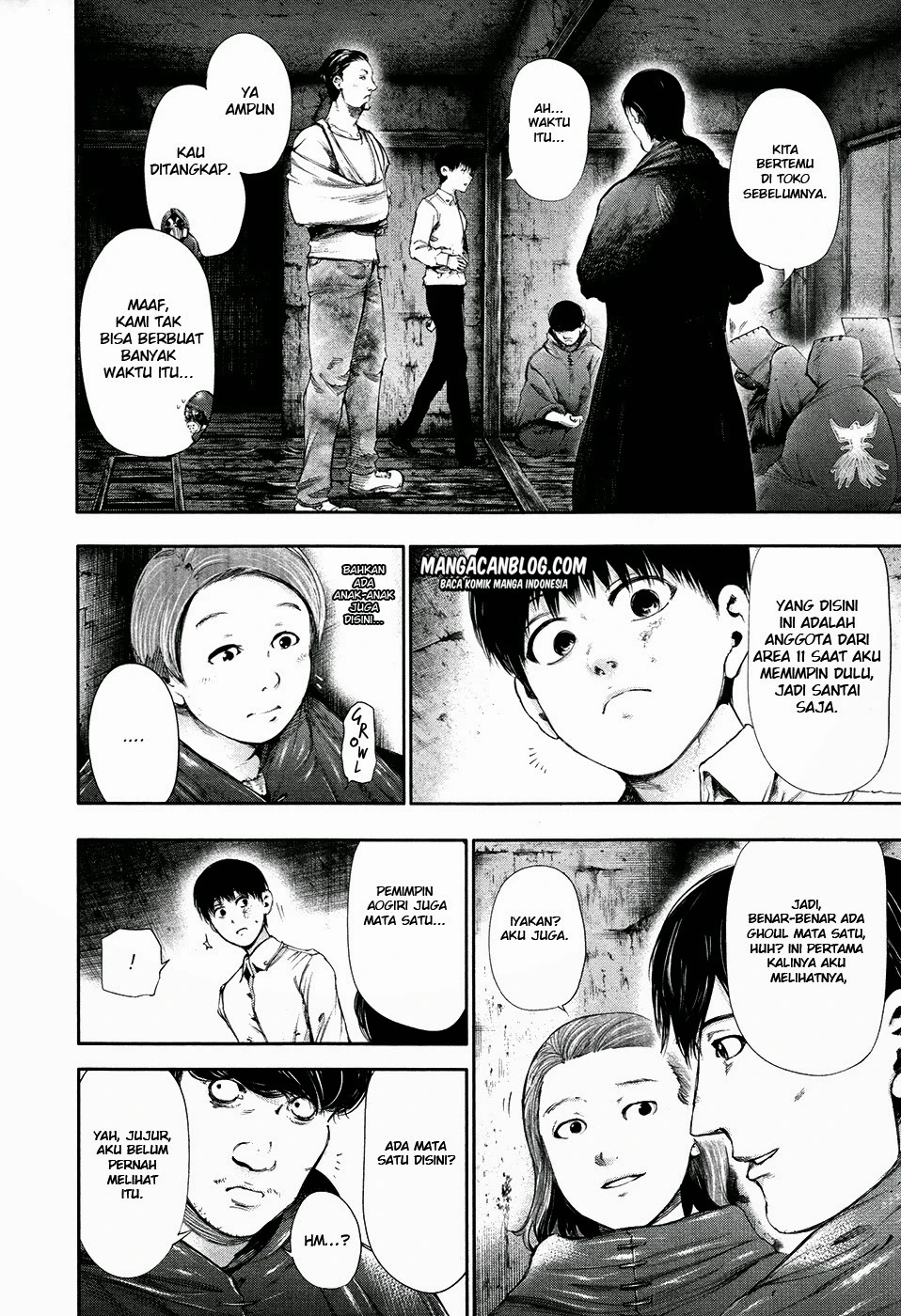 Read Tokyo Ghoul Bahasa Indonesia ID Manga Online