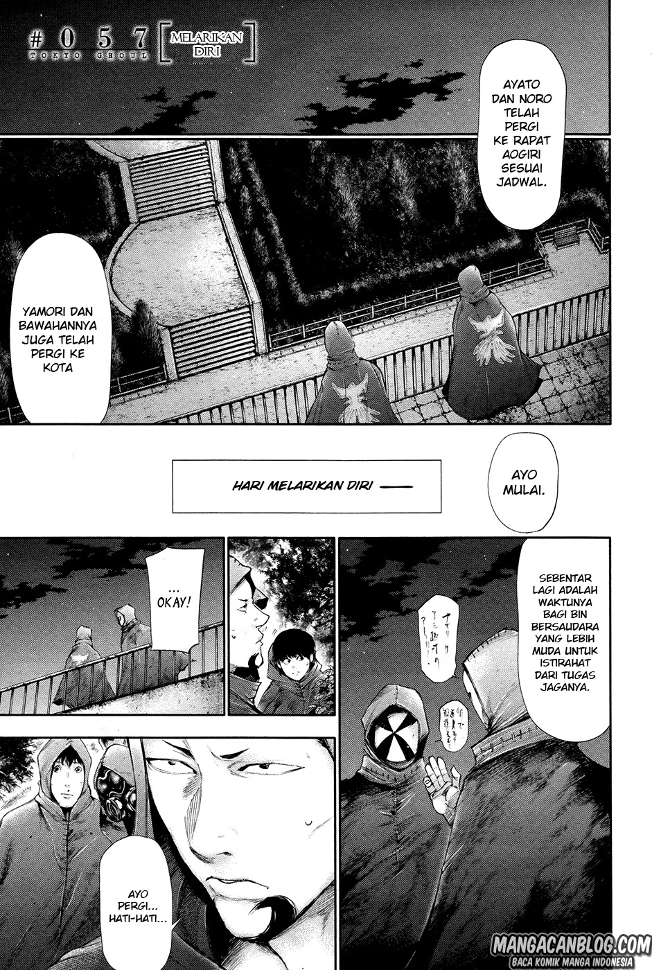 Read Tokyo Ghoul Bahasa Indonesia ID Manga Online