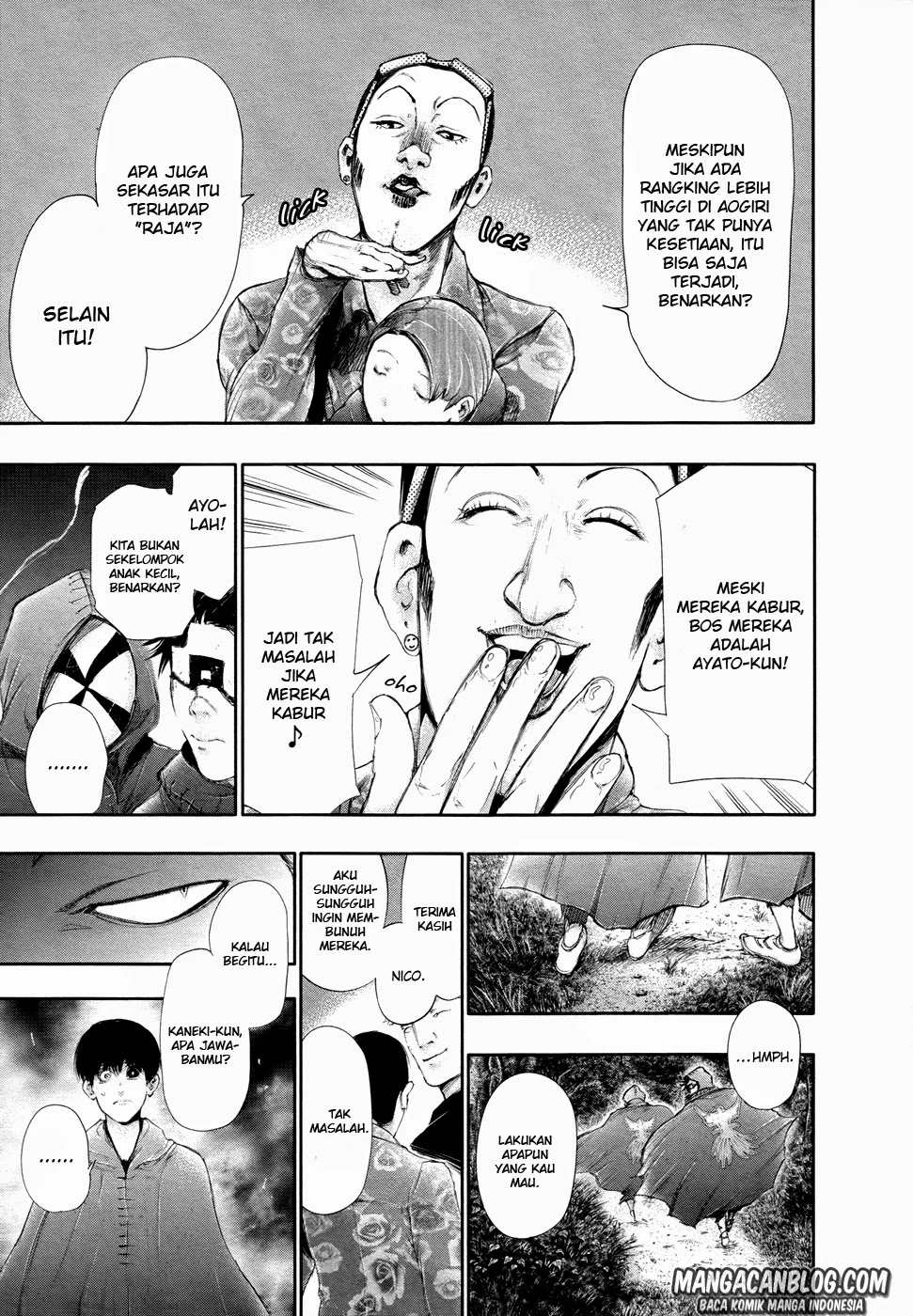 Read Tokyo Ghoul Bahasa Indonesia ID Manga Online