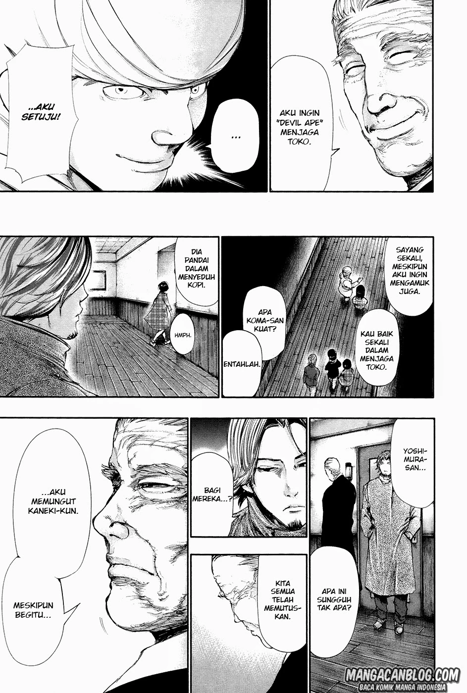 Read Tokyo Ghoul Bahasa Indonesia ID Manga Online